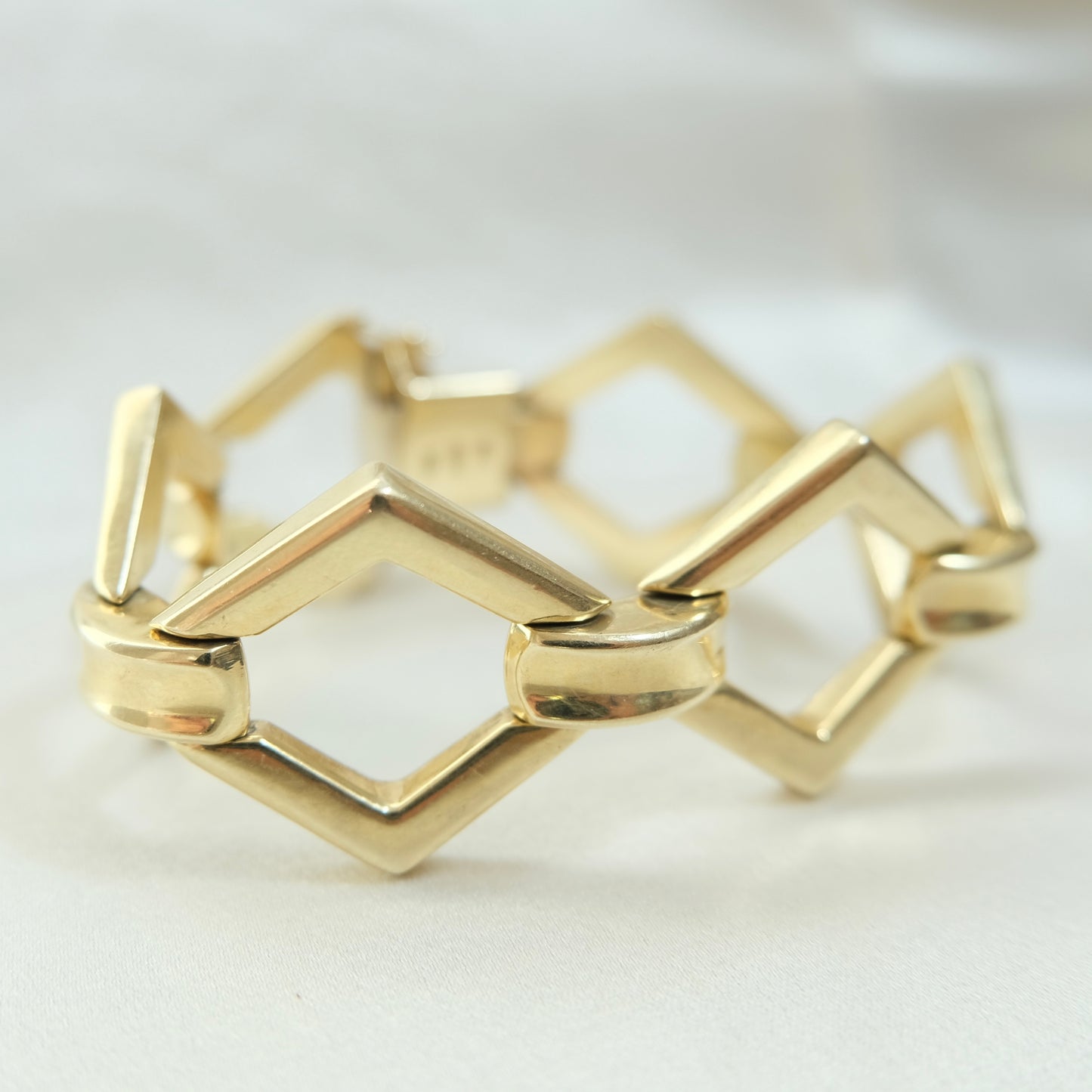 Zion 18k Fancy Link Bracelet