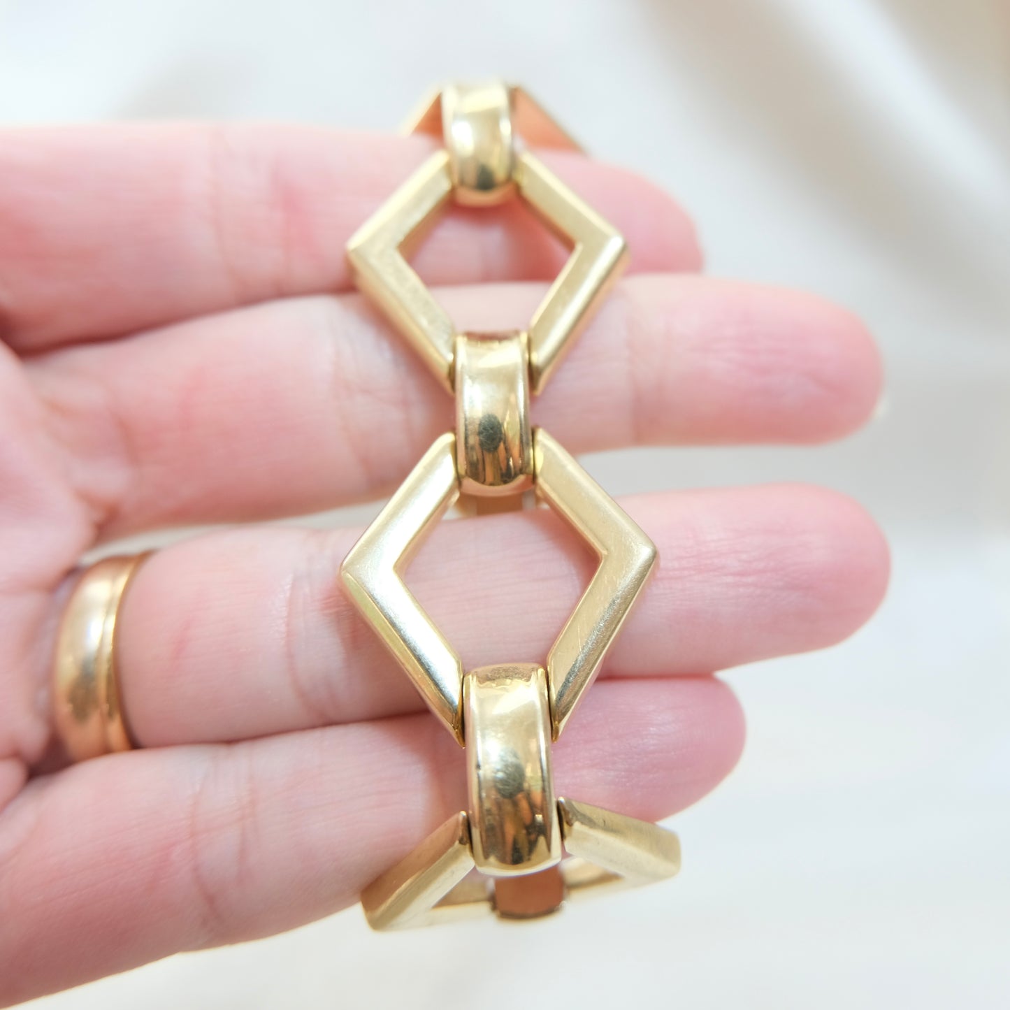 Zion 18k Fancy Link Bracelet