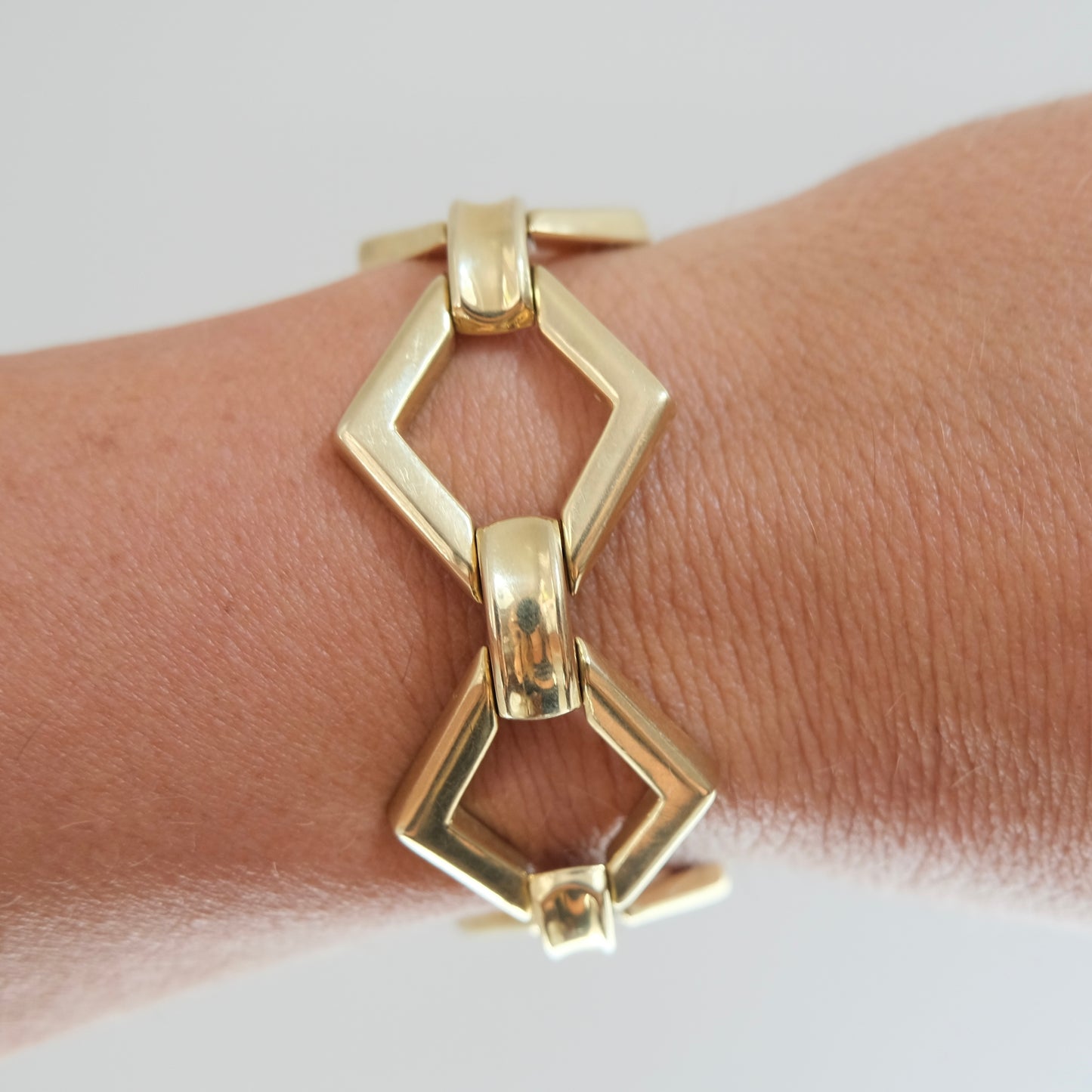 Zion 18k Fancy Link Bracelet