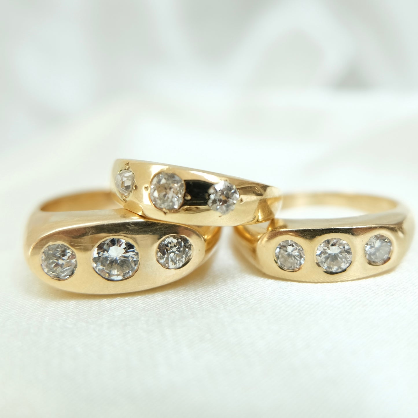 Audrey Diamond Trilogy Ring