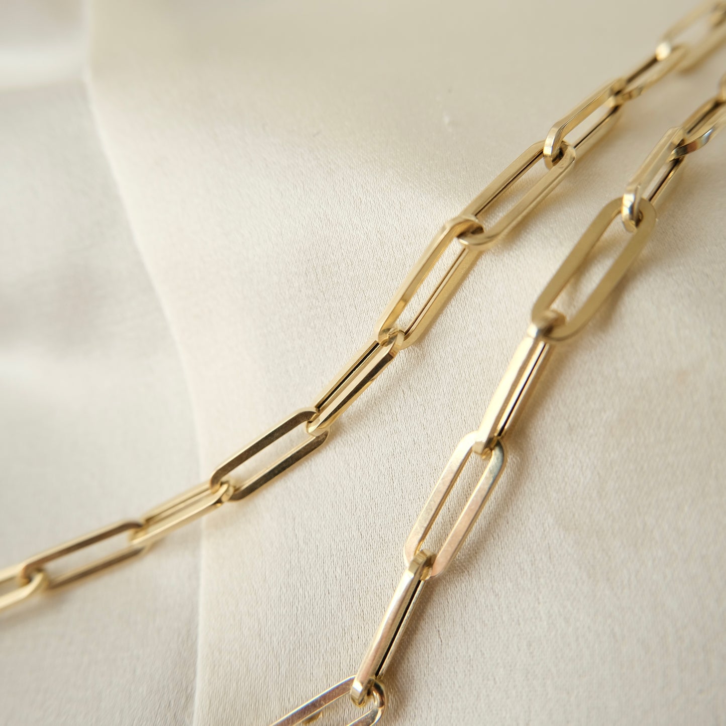 Silo 14k Paperclip Necklace