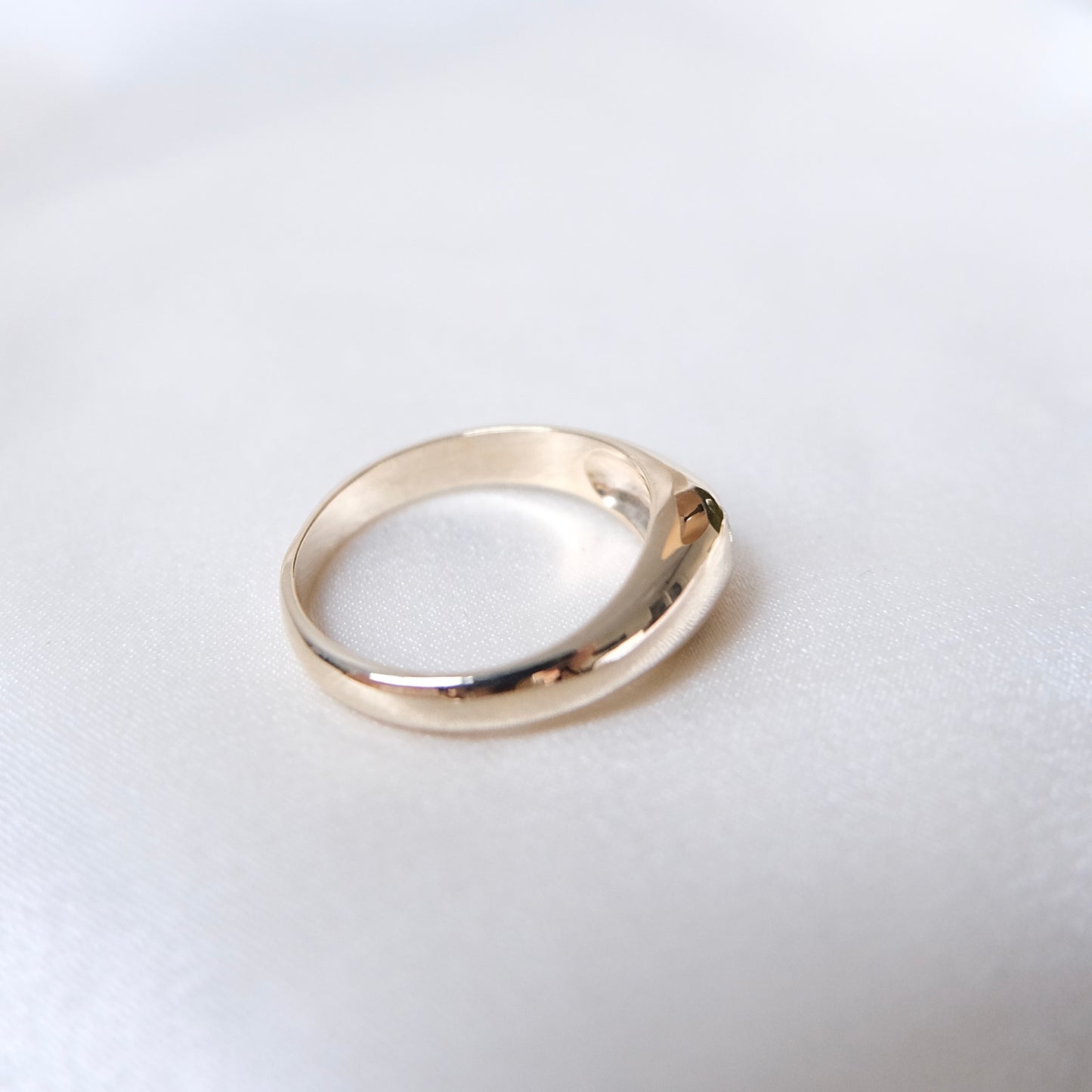 Dali 14K Diamond Dome Ring
