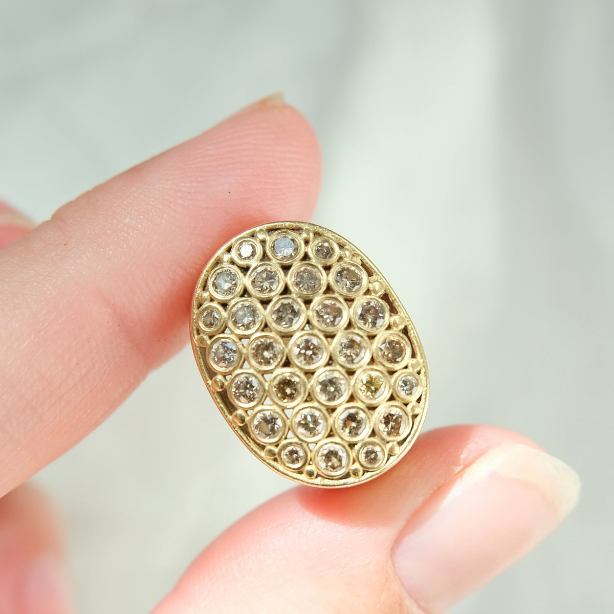 Wells 18k Diamond Ring