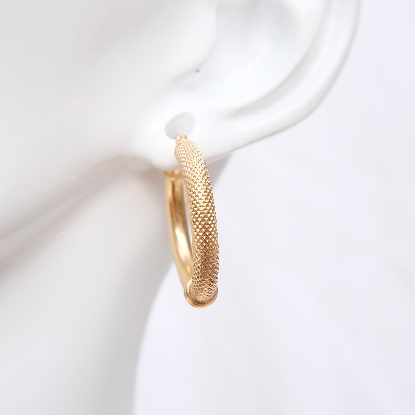 Duria 9k Textured Hoops