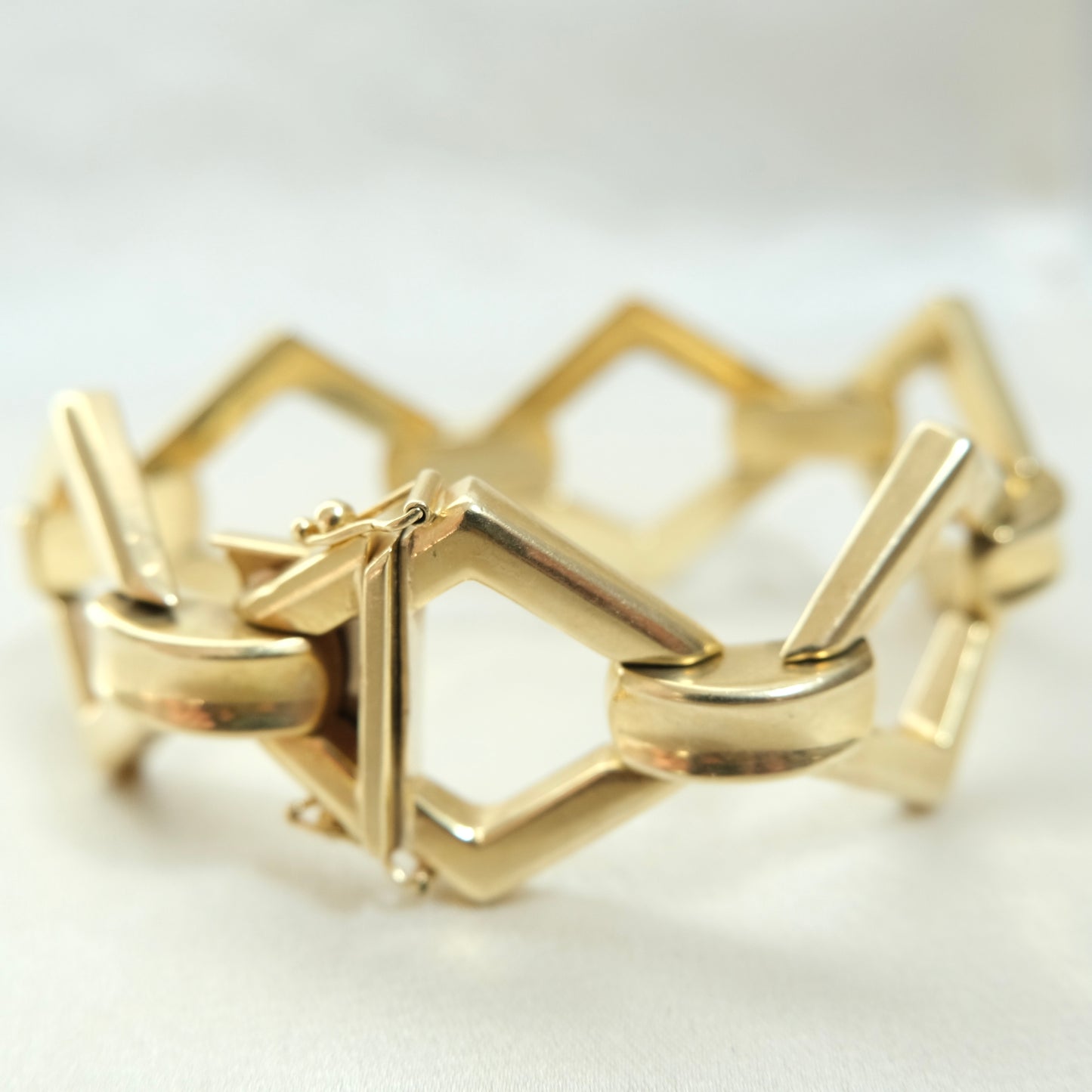 Zion 18k Fancy Link Bracelet