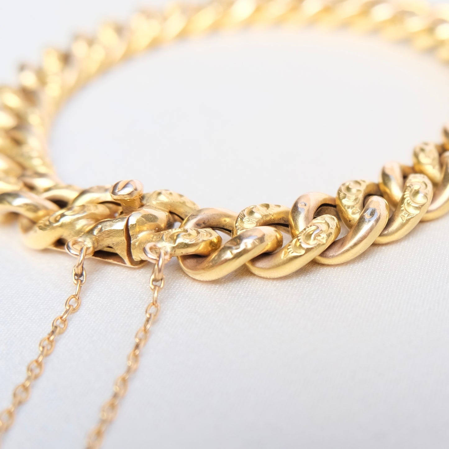 Margaret 18k Curb Link Bracelet