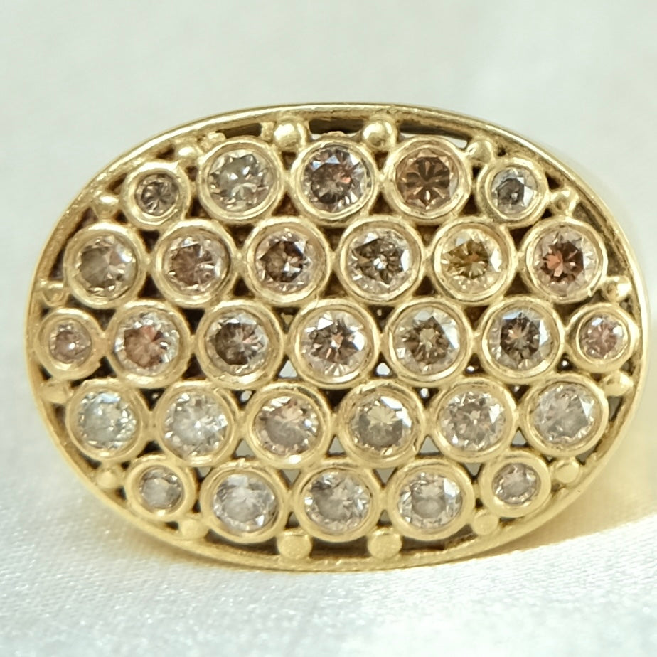 Wells 18k Diamond Ring