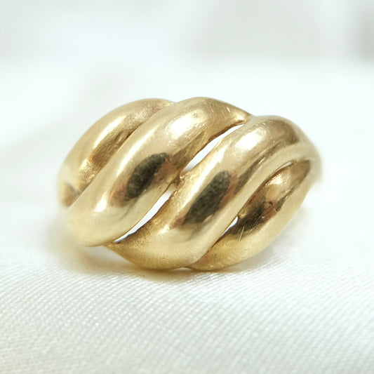 Evie 14k Croissant Ring