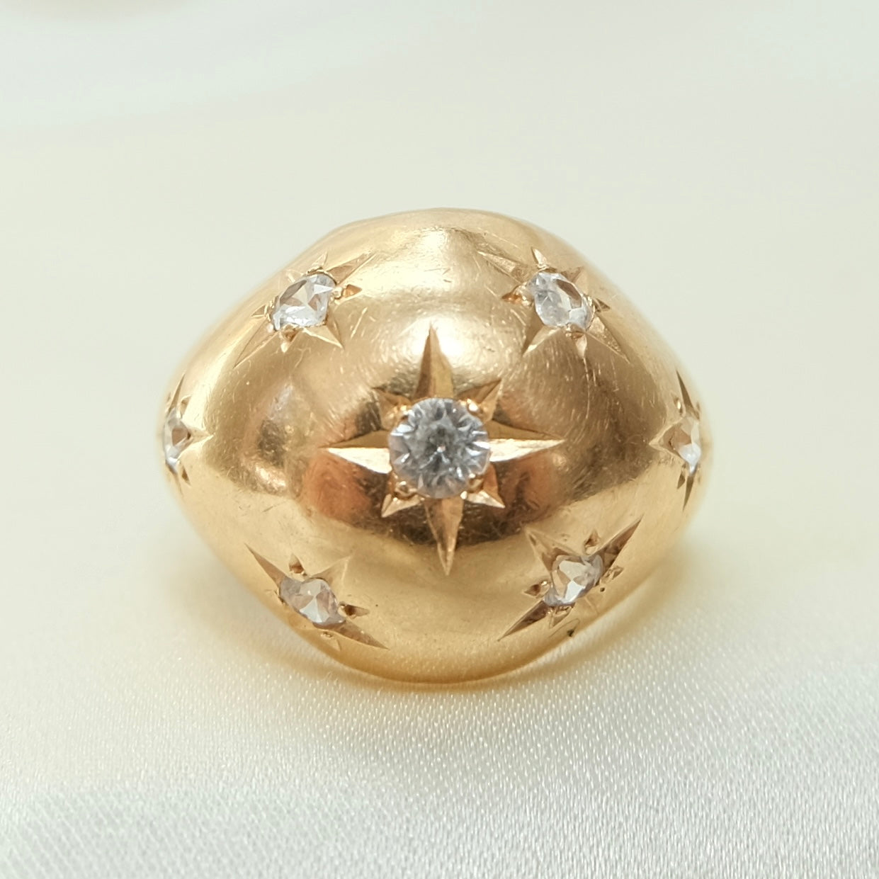 18k Celestial Bombe Ring