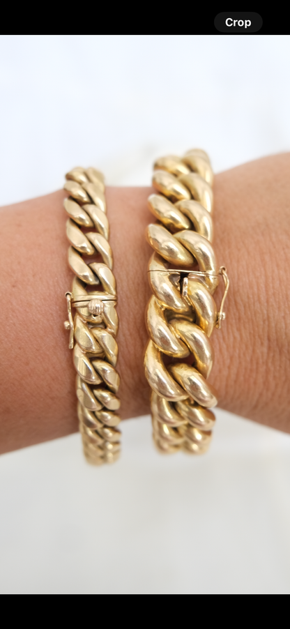 Milano 18k Curb Link Bracelet