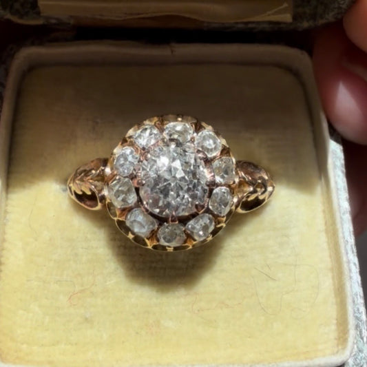Marguerite 18k Diamond OMC Ring