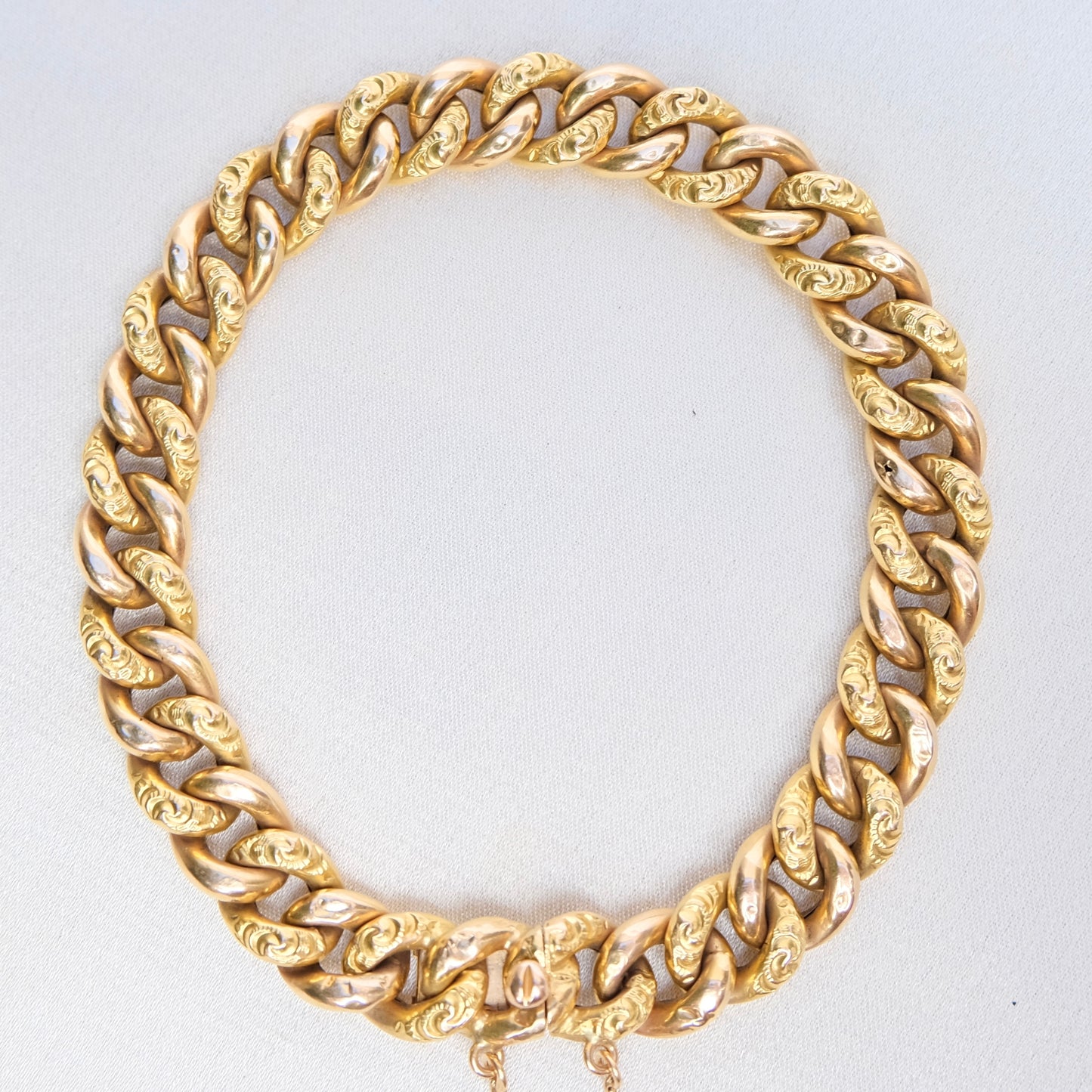 Margaret 18k Curb Link Bracelet