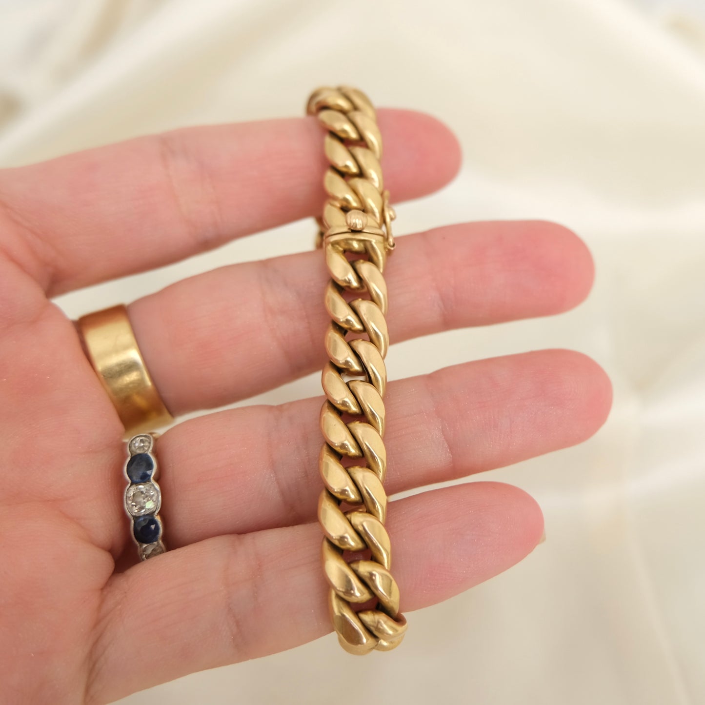 Milano 18k Curb Link Bracelet