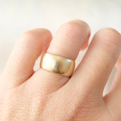 Orion 14k Wide Cigar Band