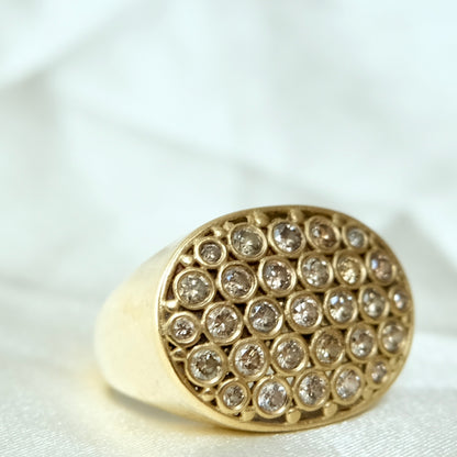 Wells 18k Diamond Ring