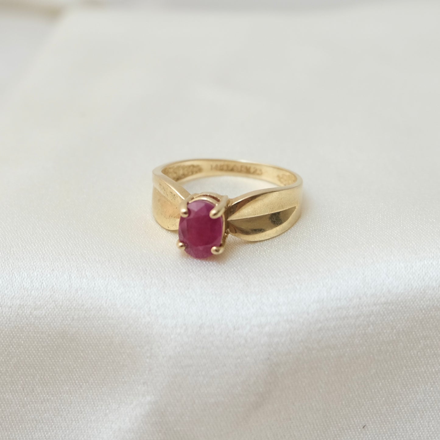 Sol 14k Ruby Ring