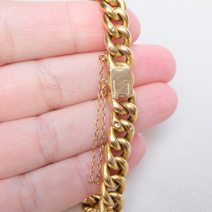 Margaret 18k Curb Link Bracelet