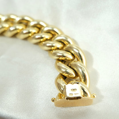 Super Curb 14k Bracelet Italian