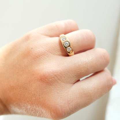 Cru Diamond Trilogy Ring