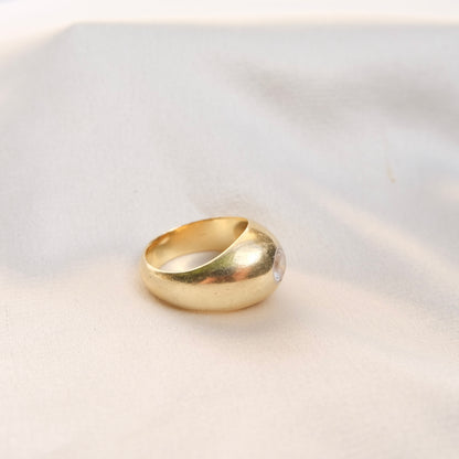 Lilla 18k Diamond Bombe Ring