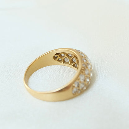 Anelle 18k Diamond Pavé Ring