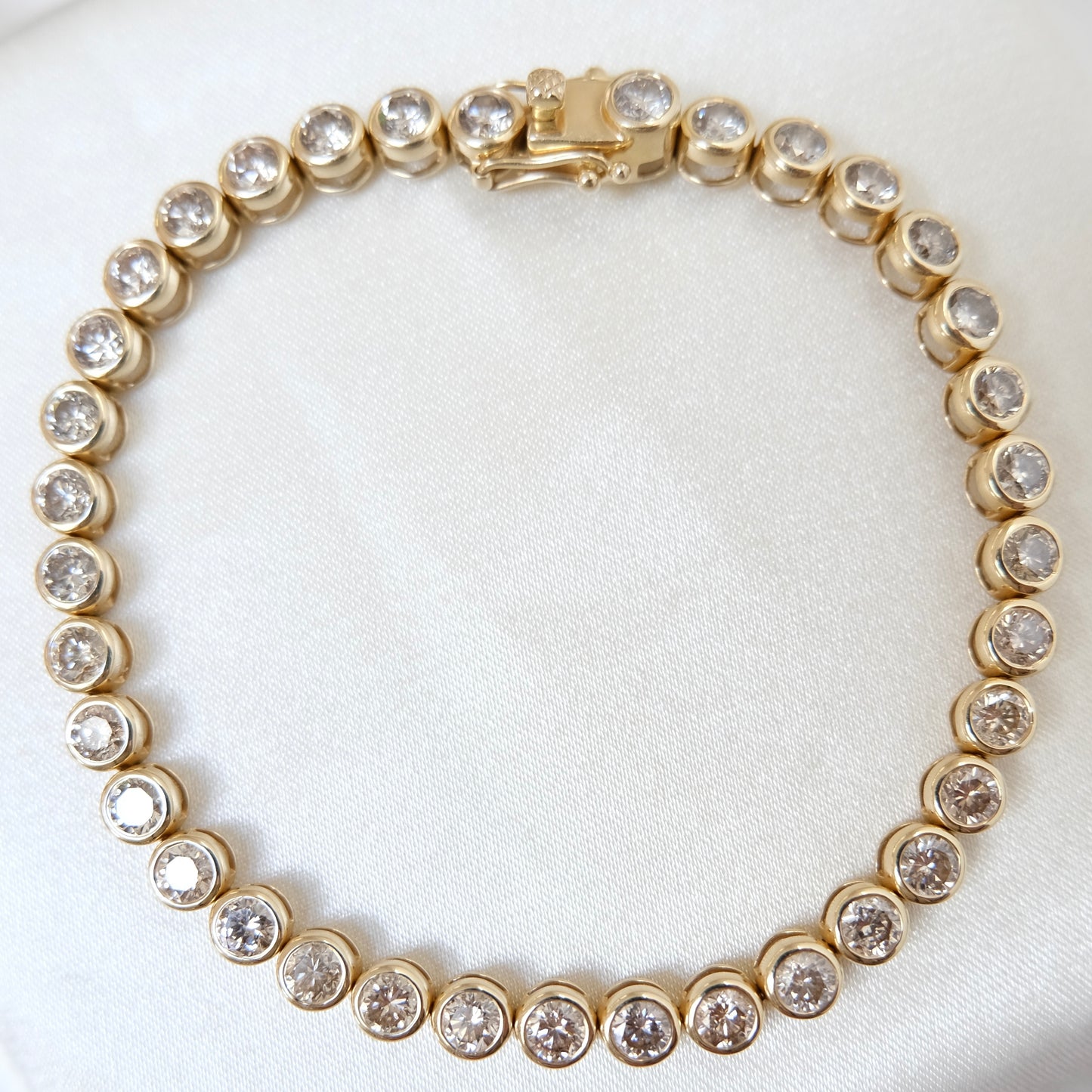 Riviere Diamond Tennis Bracelet