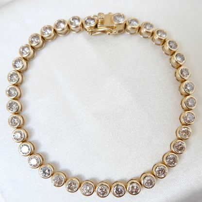 Riviere Diamond Tennis Bracelet