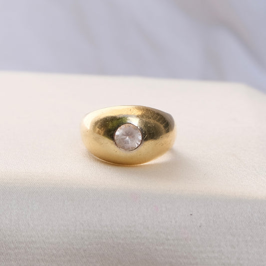 Lilla 18k Diamond Bombe Ring