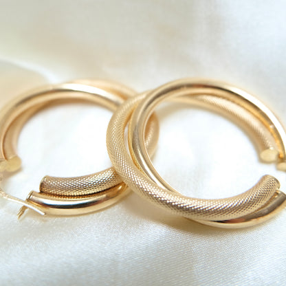 Twisté Grande Hoops