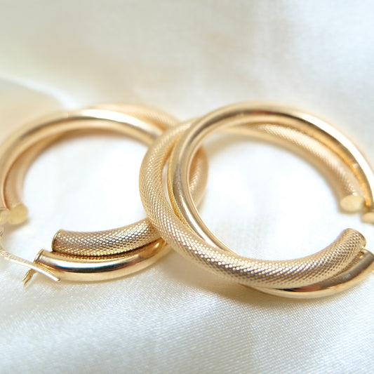 Twisté Grande Hoops