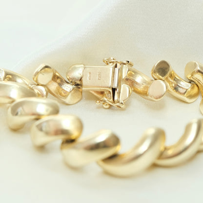 San Marco 14k Italian Bracelet