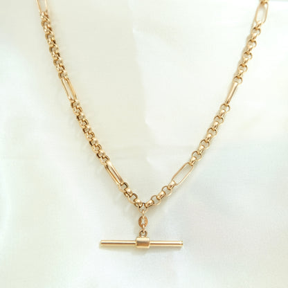 9k Antique Albert Chain