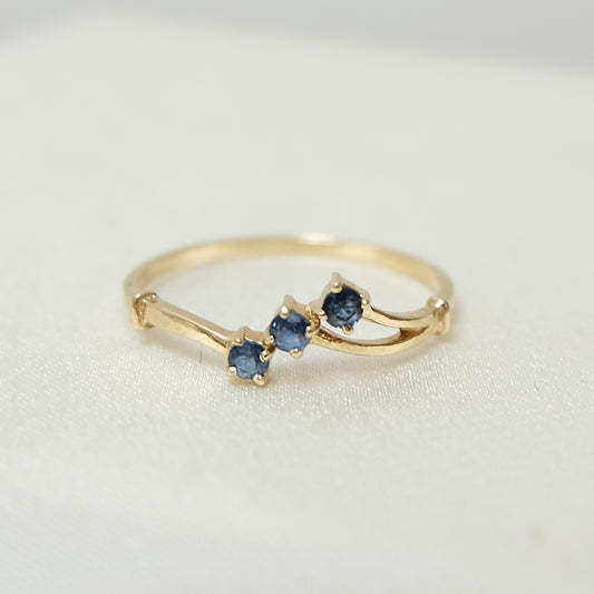 Arlo 14k Sapphire Ring