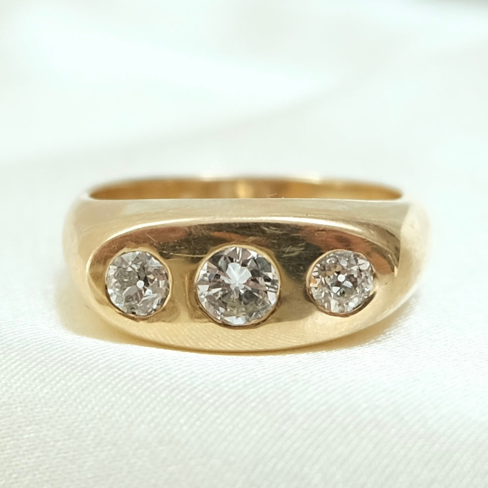 Audrey Diamond Trilogy Ring