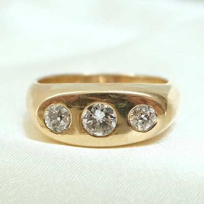 Audrey Diamond Trilogy Ring