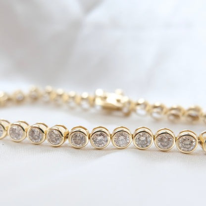 Riviere Diamond Tennis Bracelet