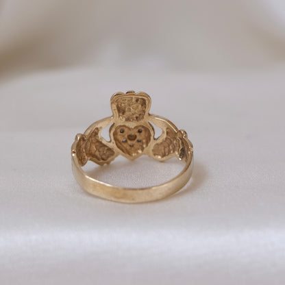 Realm Irish Diamond Claddagh Ring