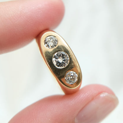 Audrey Diamond Trilogy Ring