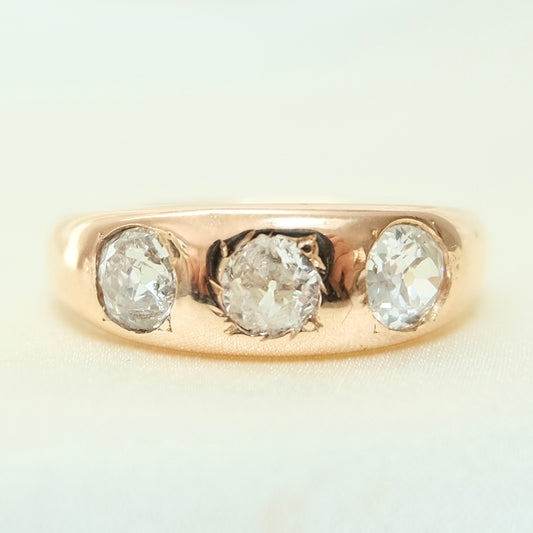 1.5 Carat Diamond Trilogy Ring