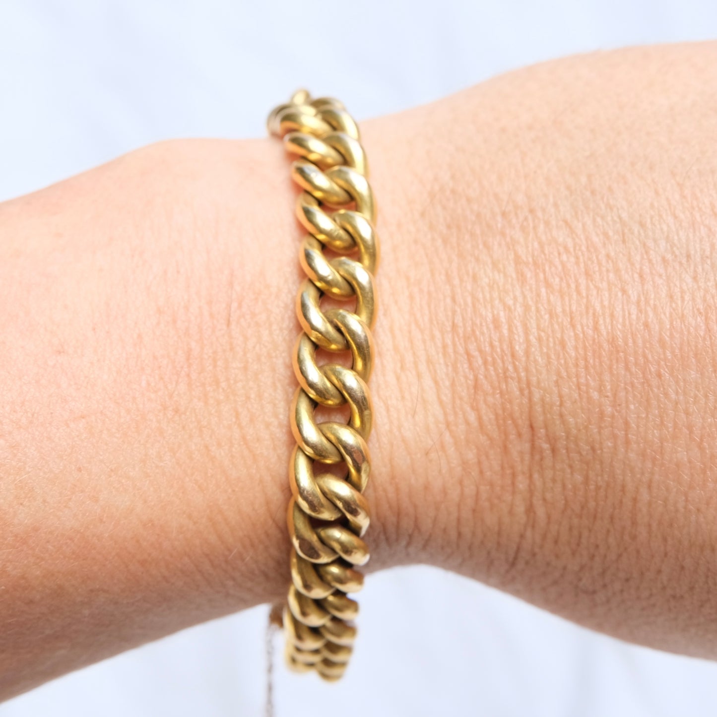 Margaret 18k Curb Link Bracelet