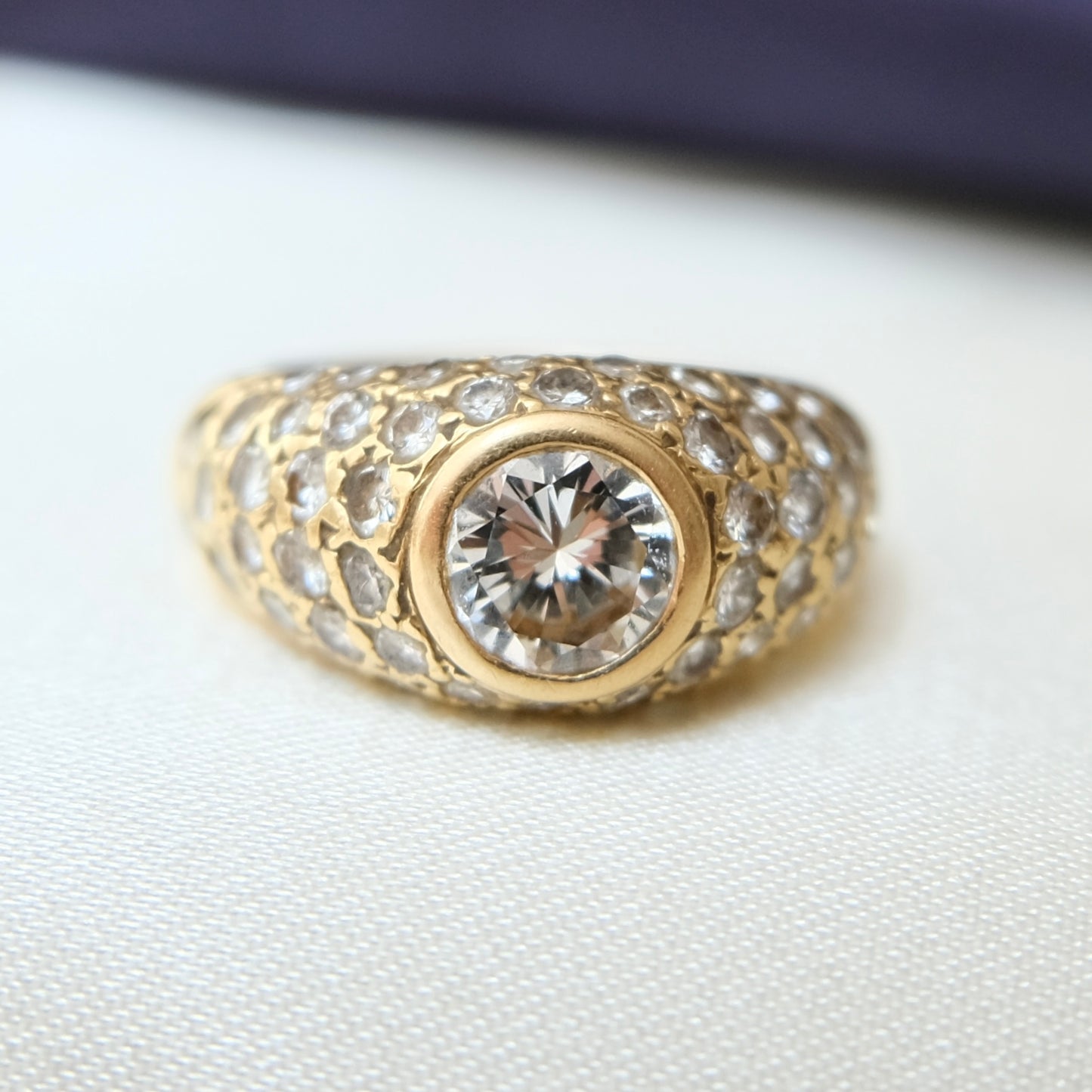 Arc 18k Diamond Ring