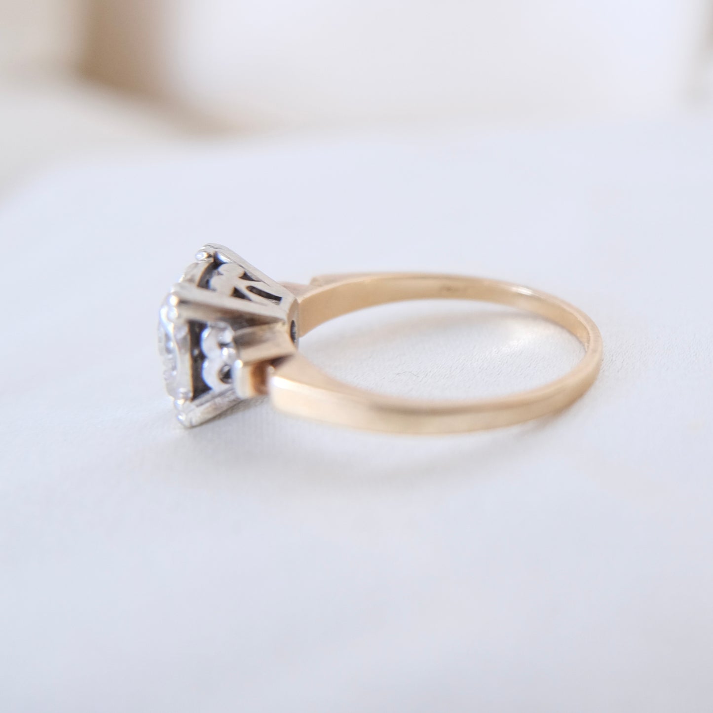 Virtue 14K Diamond Engagement Ring