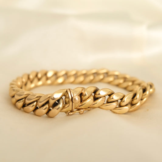 Milano 18k Curb Link Bracelet
