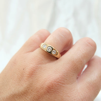 Cru Diamond Trilogy Ring