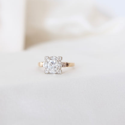 Virtue 14K Diamond Engagement Ring