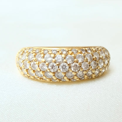 18k Diamond Pavé Ring