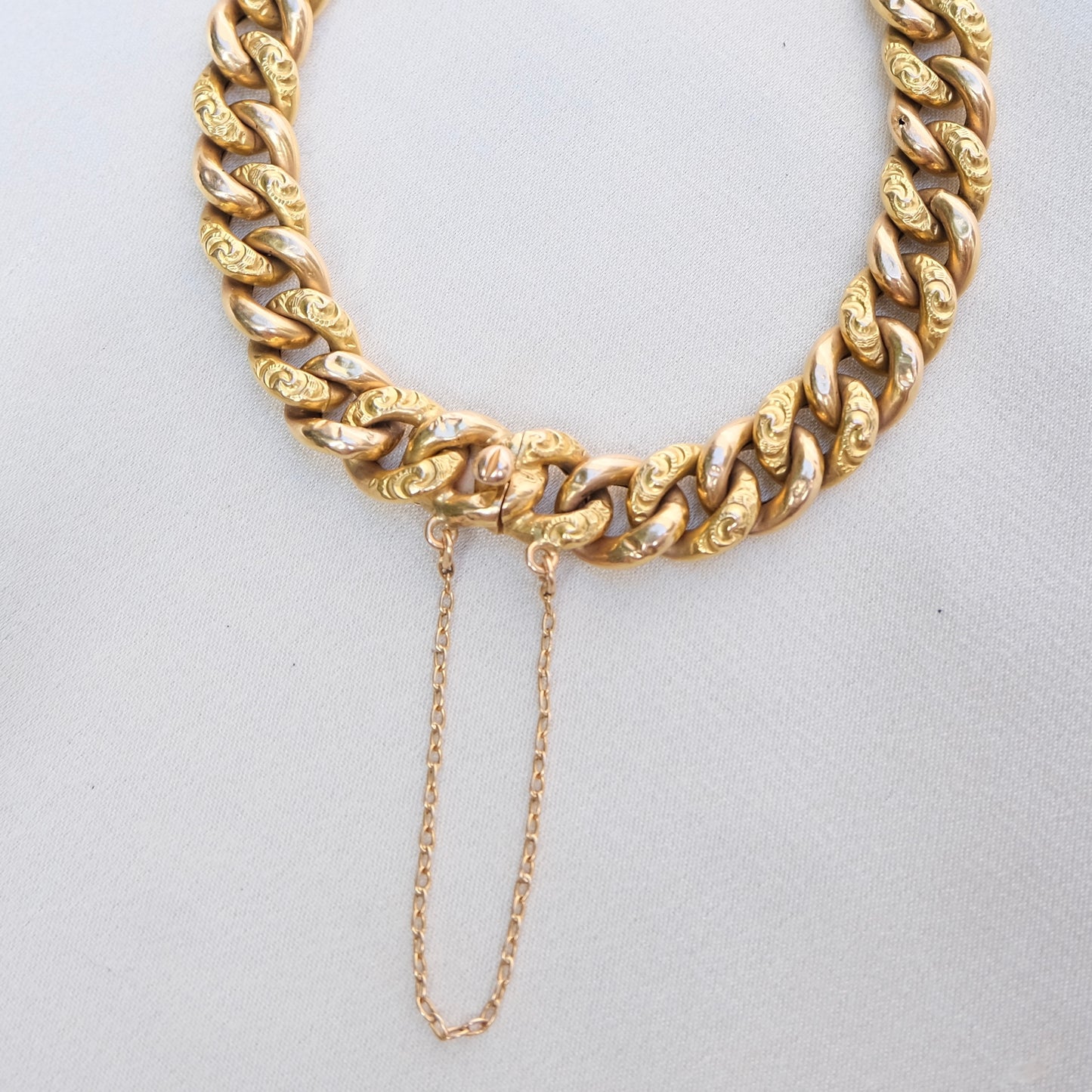 Margaret 18k Curb Link Bracelet
