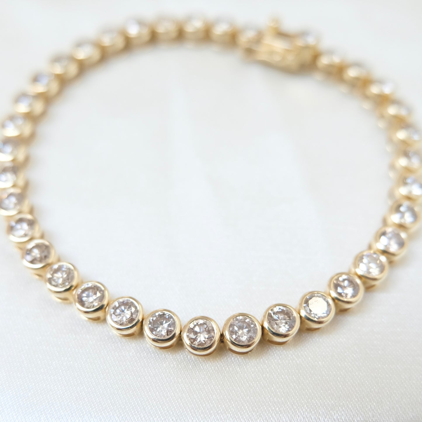 Riviere Diamond Tennis Bracelet