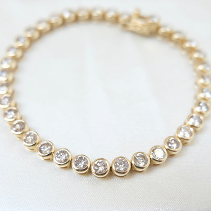 Riviere Diamond Tennis Bracelet