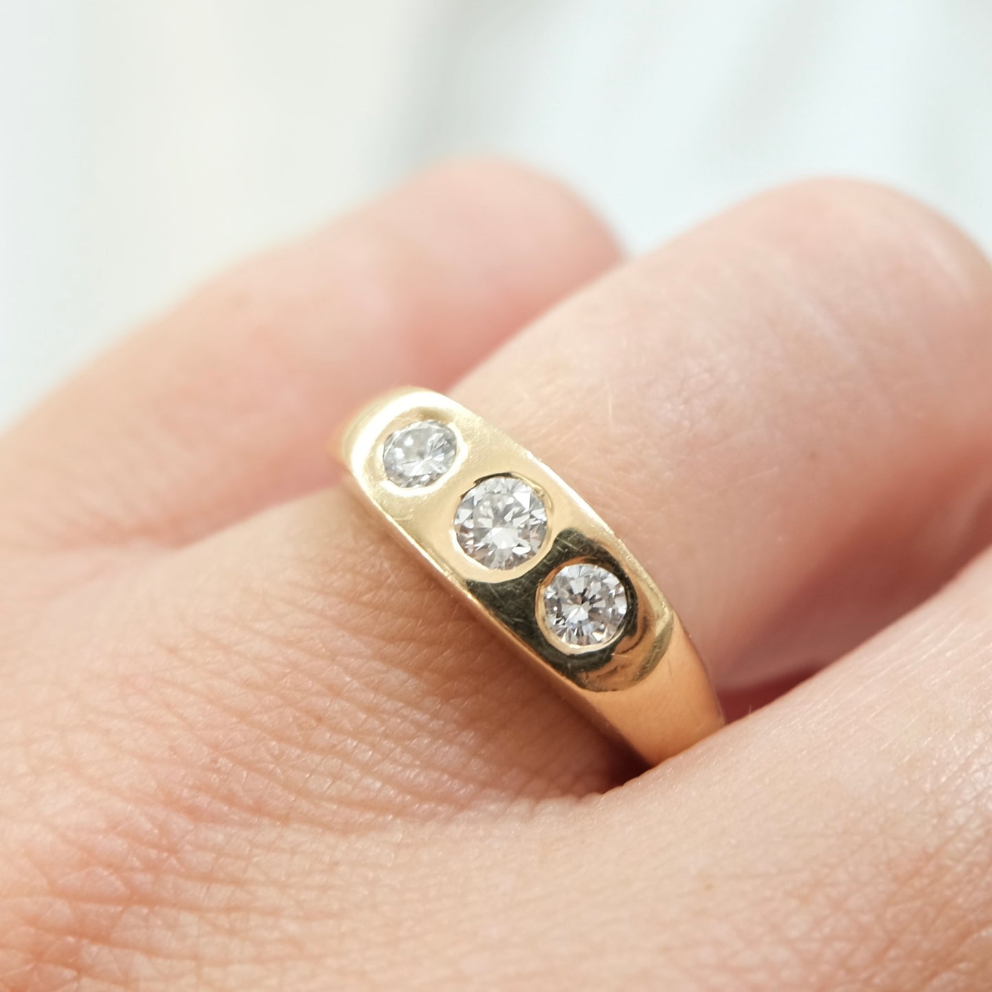 Cru Diamond Trilogy Ring